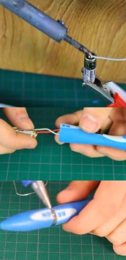 粘合撥動開關和馬達上去